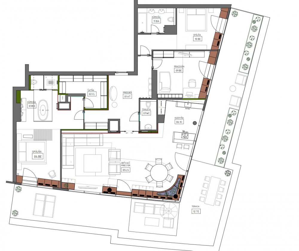 Penthouse Eurovea 2014